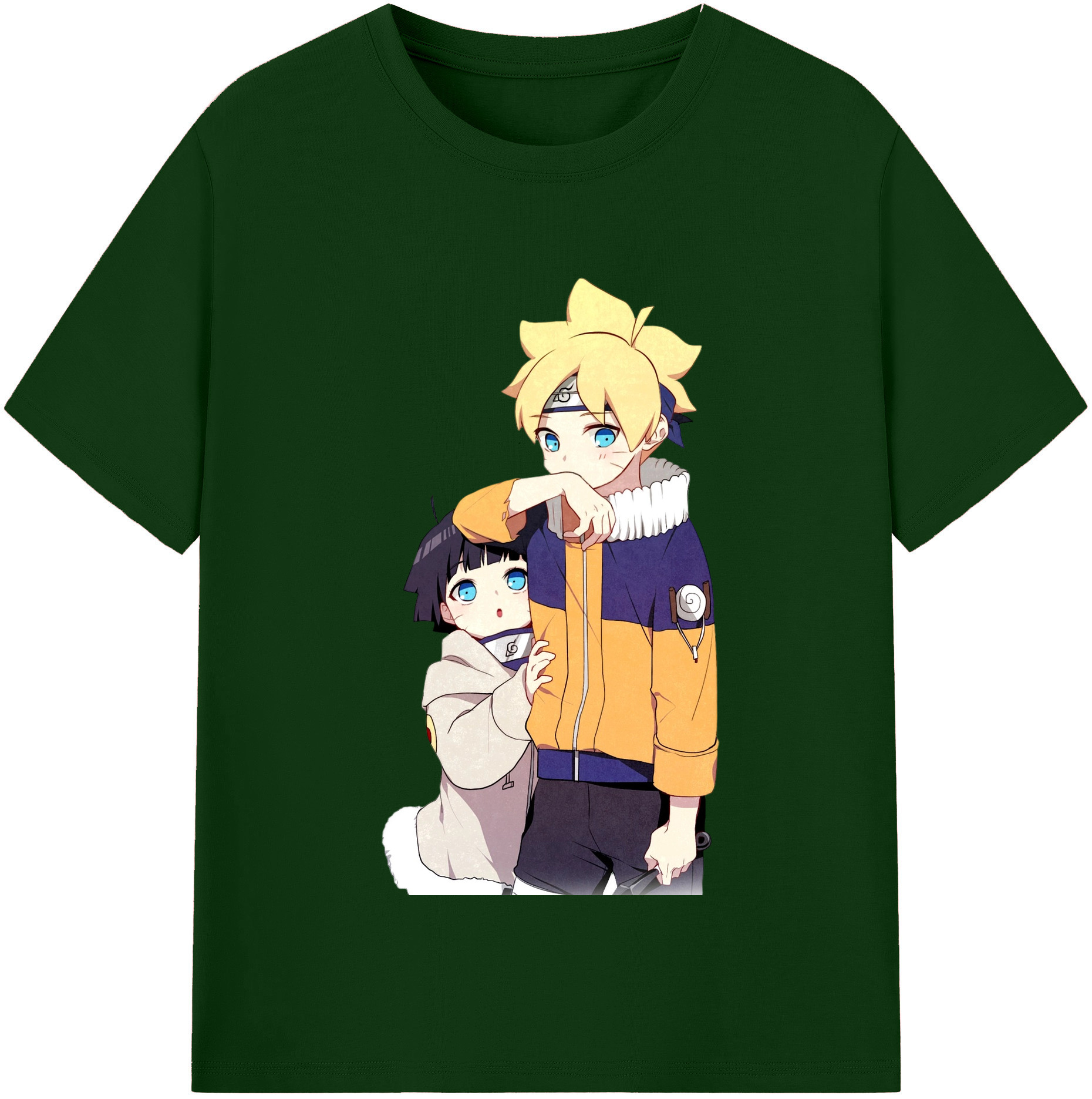 （画像用） NARUTO -ナルト- うずまき ボルト Uzumaki Boruto 綿100％半袖Tシャツ（フロントプリント）